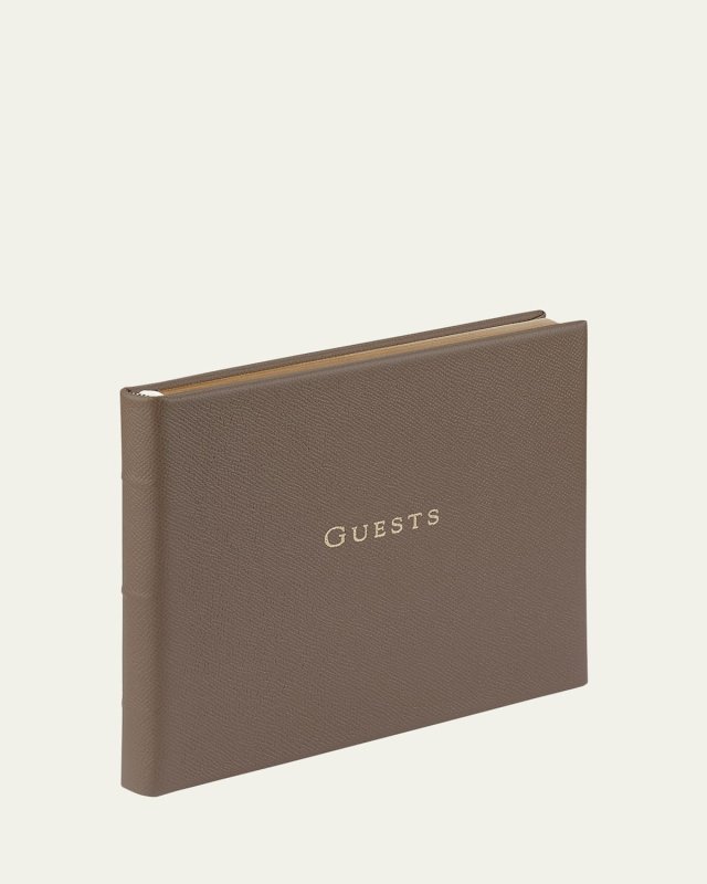 Leather Guest Book